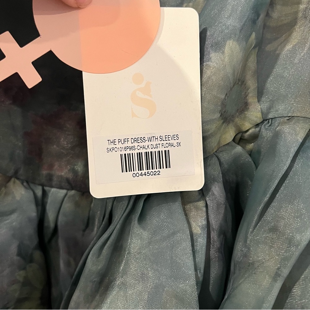 Selkie the Puff Dress in Chalk Dust Floral Size 3X NEW! New with tags! - Picture 9 of 12